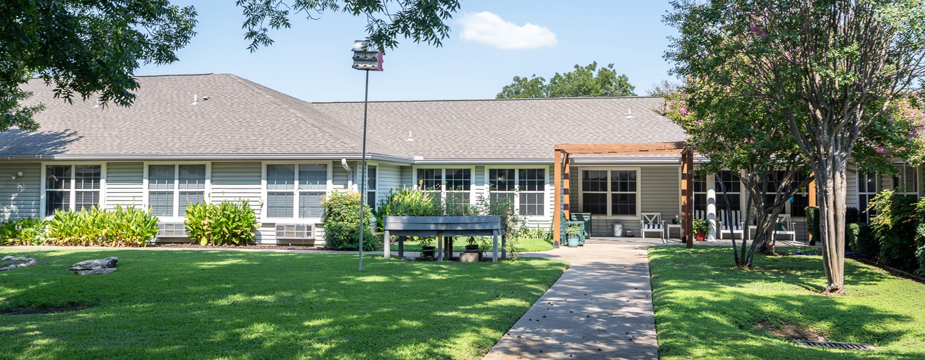 a street with houses along it